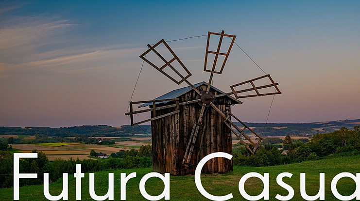 Futura Casual Font