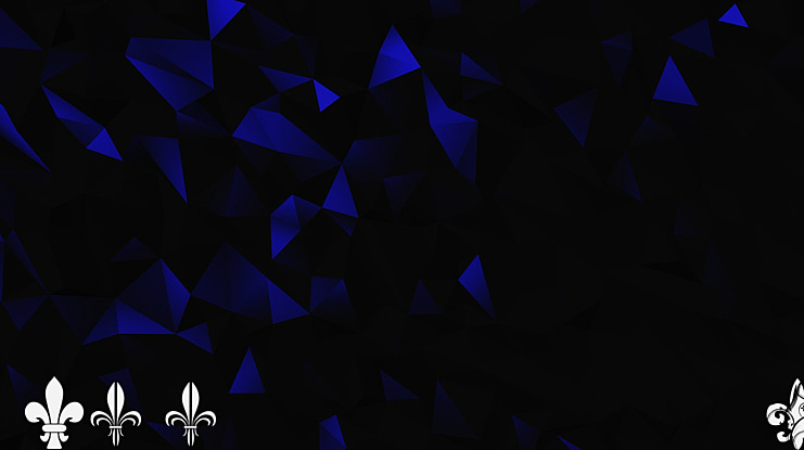 CF Fleurs de Lys Font