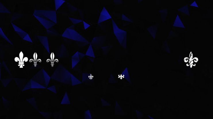 CF Fleurs de Lys Font