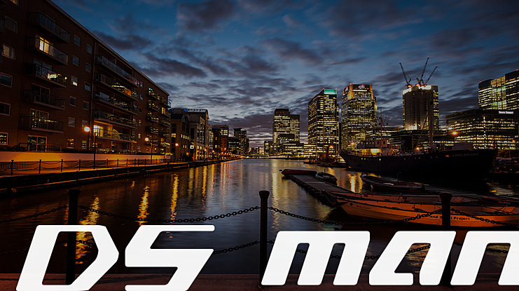DS Man Font