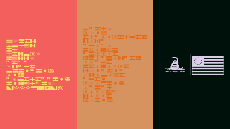 Raise Your Flag Font