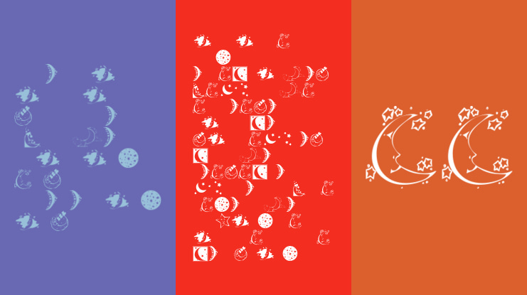 KR Starry Night Font