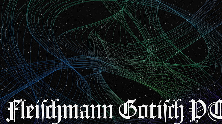 Fleischmann Gotisch PT Font
