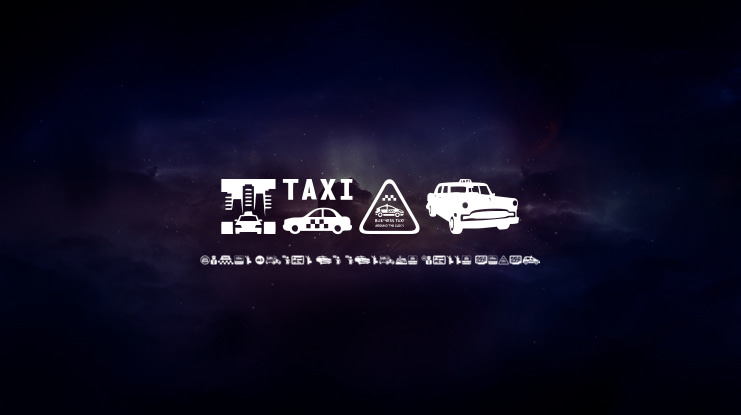 Taxi Font