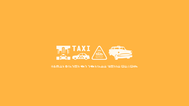 Taxi Font