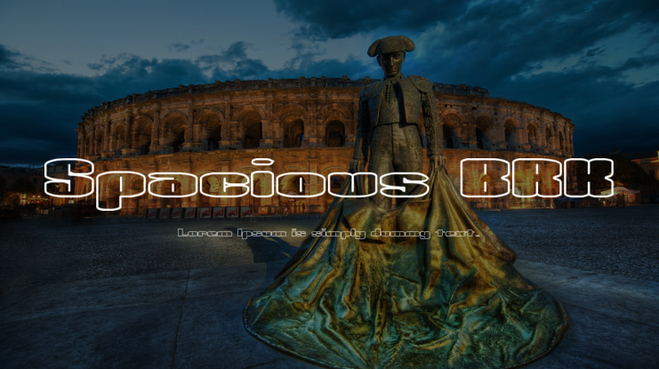 Spacious BRK Font Family