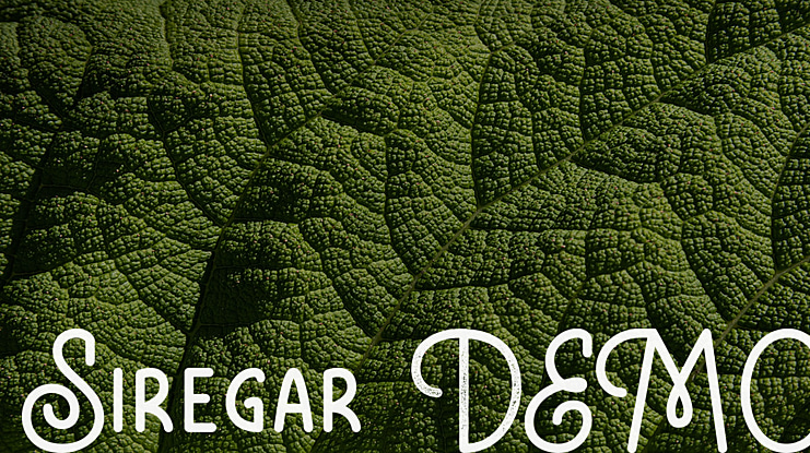Siregar DEMO Font