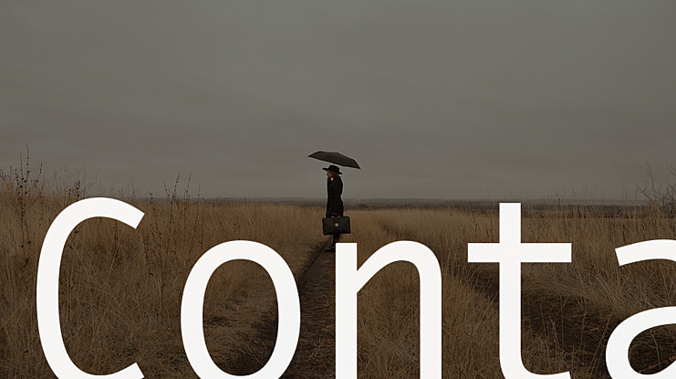 Conta Font Family