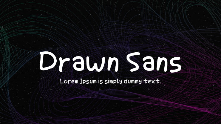 Drawn Sans Font
