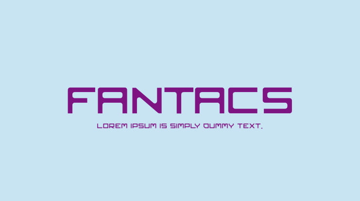 FANTACS Font Family