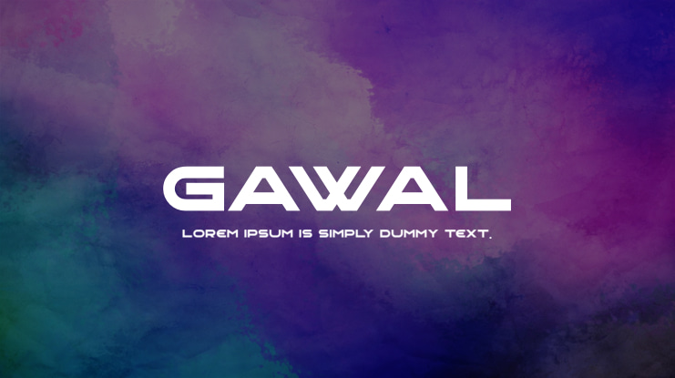 gawal Font Family