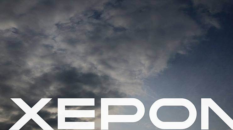 xepon Font Family