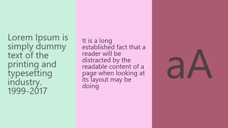 Segoe PS Font Family