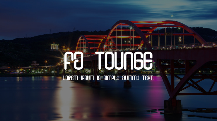 FD Tounge Font