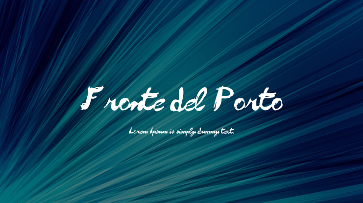 Fronte del Porto Font