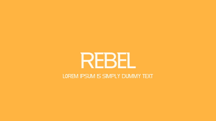 Rebel Font