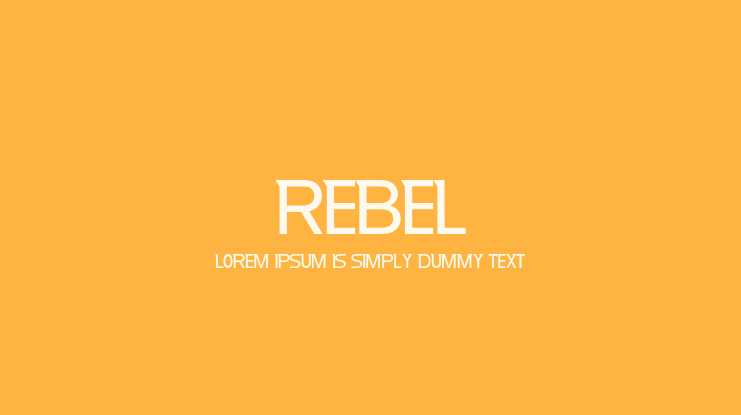 Rebel Font