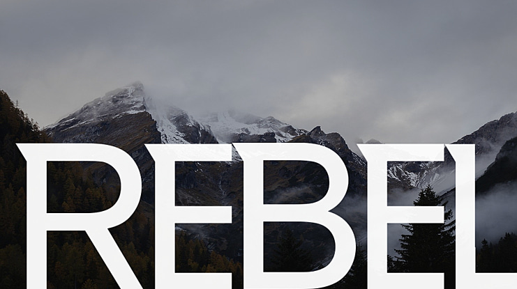 Rebel Font