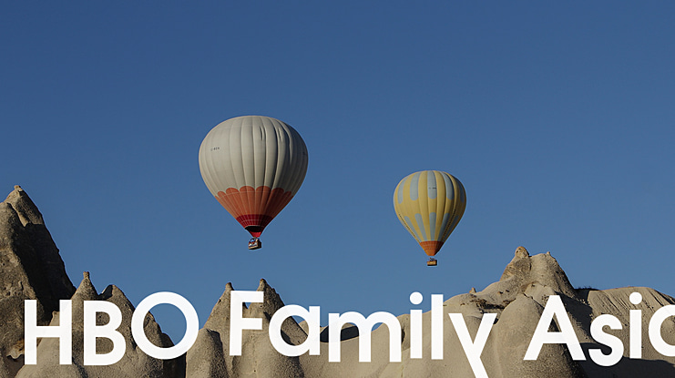 HBO Family Asia Font