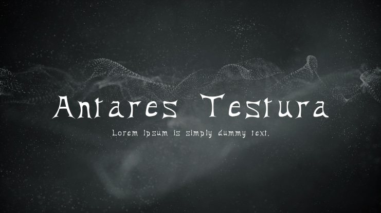 Antares Testura Font Family