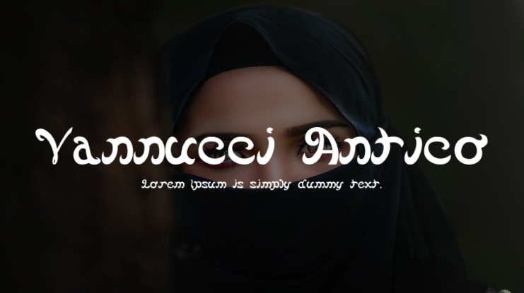 Vannucci Antico Font Family