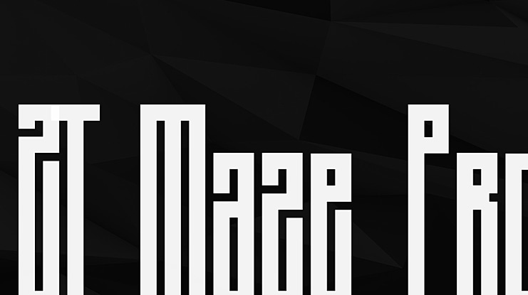 ZT Maze Pro Font