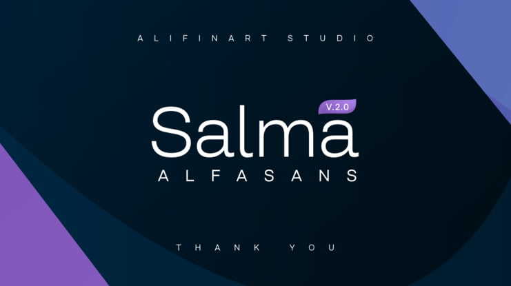 Salma Alfa Sans Font Family
