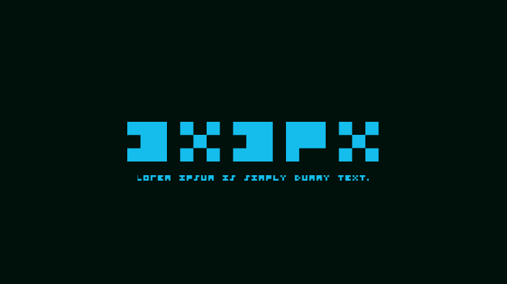 3x3px Font