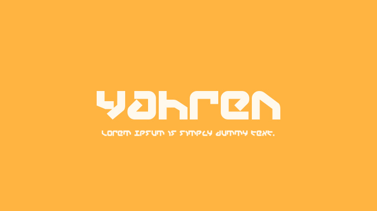Yahren Font Family