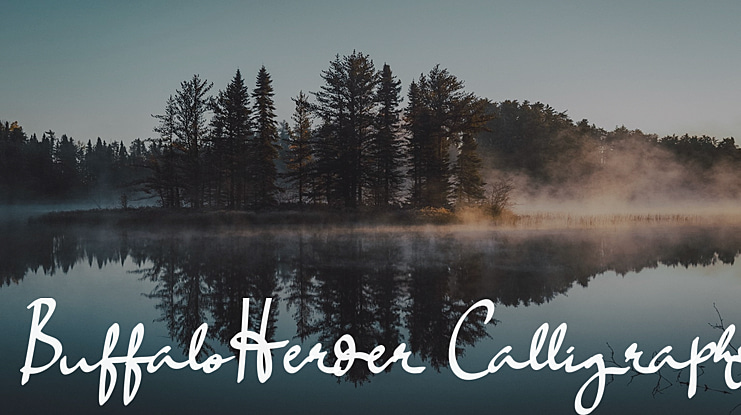 BuffaloHerder Calligraphy Font