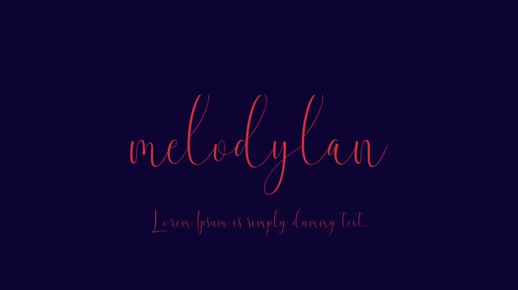 melodylan Font