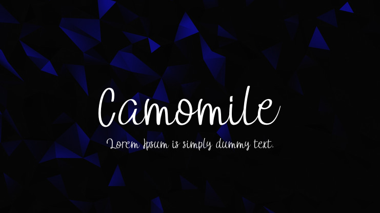 Camomile Font