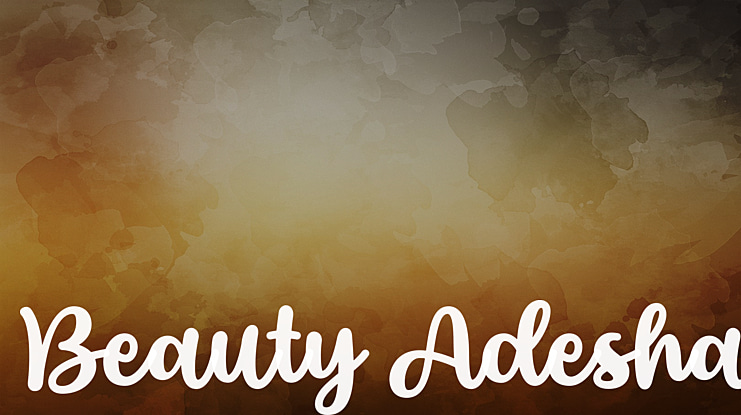 Beauty Adesha Font
