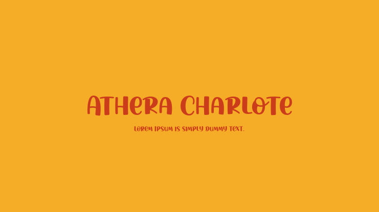 Athera Charlote Font