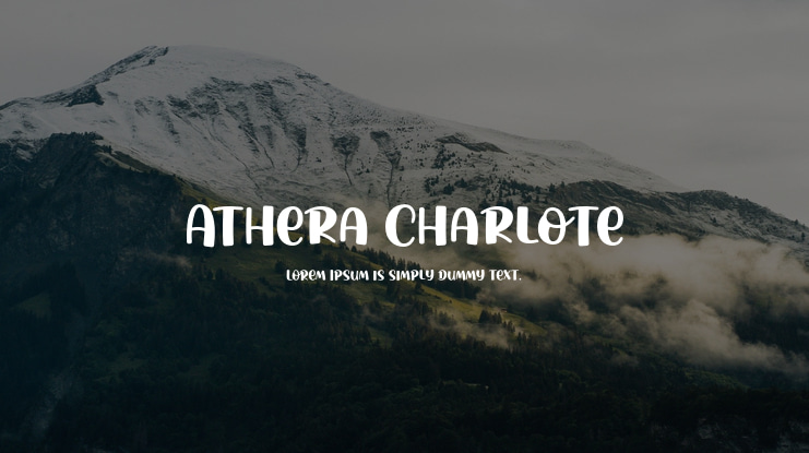 Athera Charlote Font