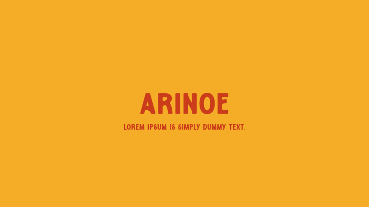 Arinoe Font