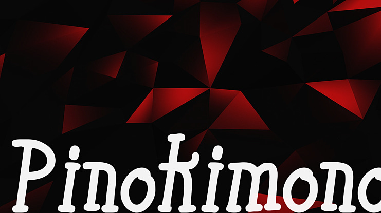 Pinokimono Font