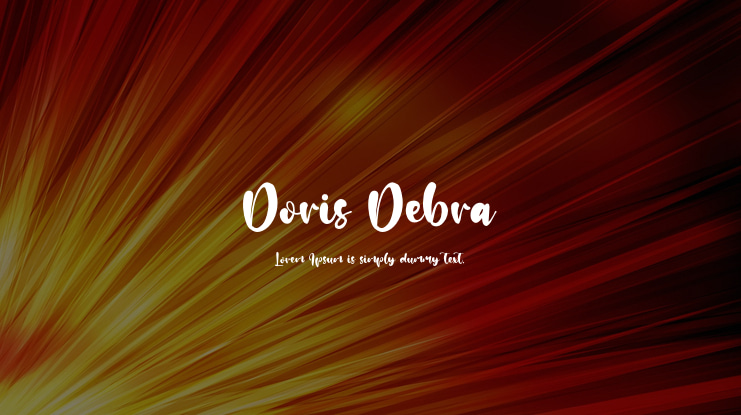 Doris Debra Font