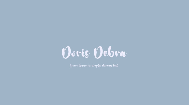Doris Debra Font