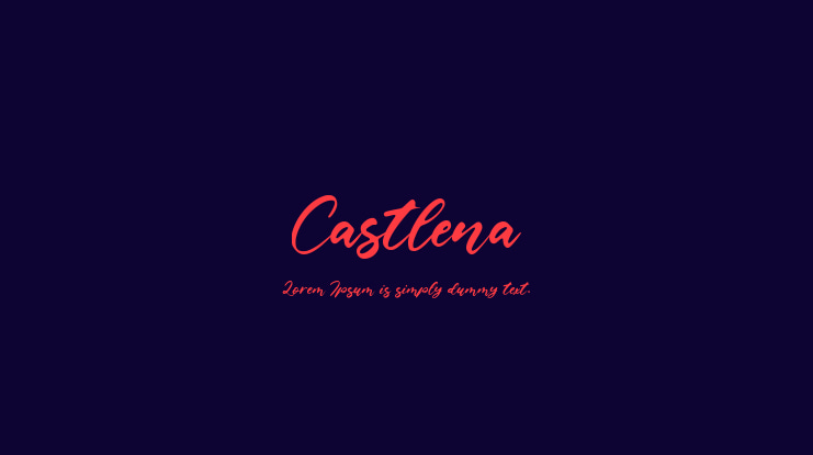 Castlena Font