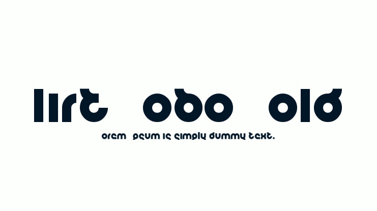 Flirt Bobo Bold Font