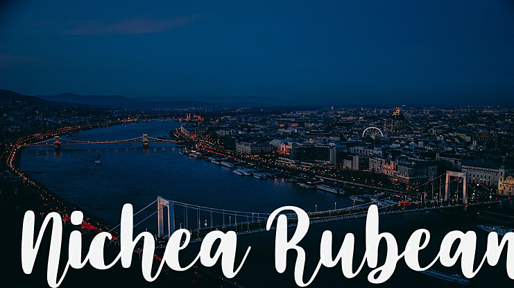 Nichea Rubean Font