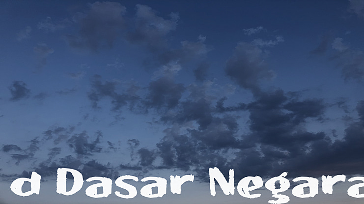 d Dasar Negara Font