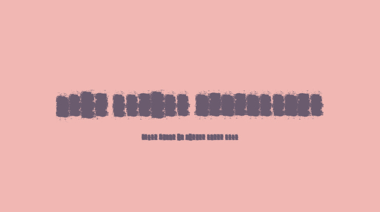 Trip Denied Background Font Family