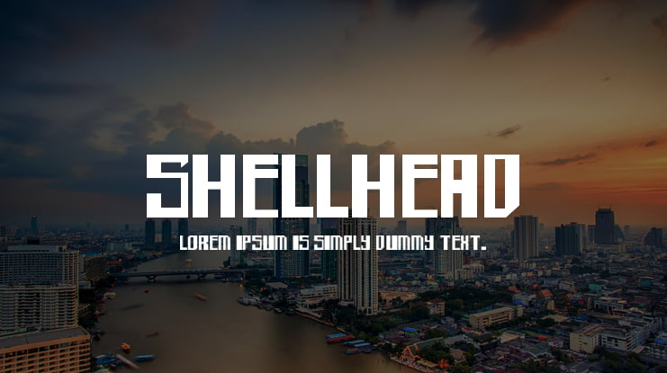 Shellhead Font Family