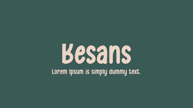 Besans Font