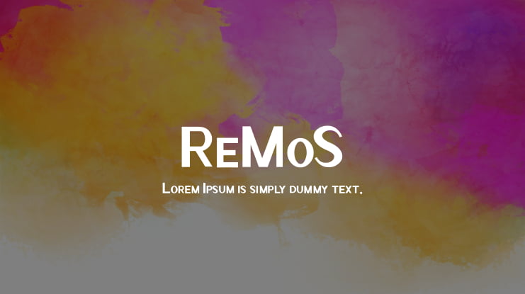 ReMoS Font