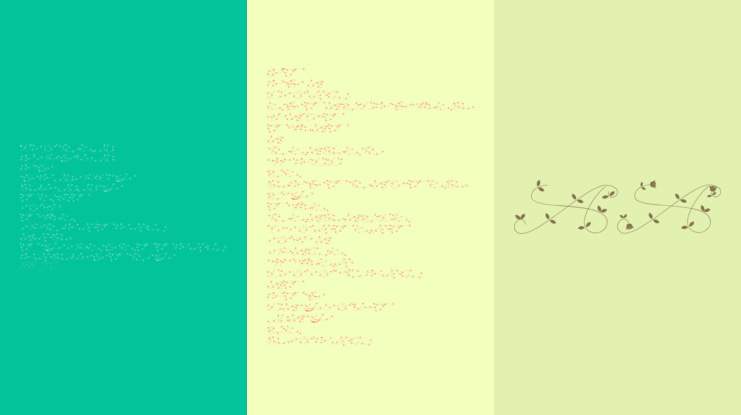 AMLMonogram Font Family