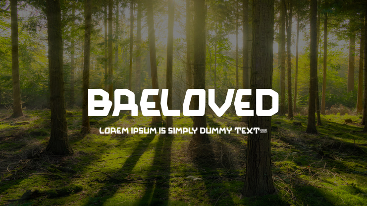 Breloved Font