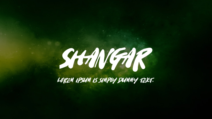 Shangar Font